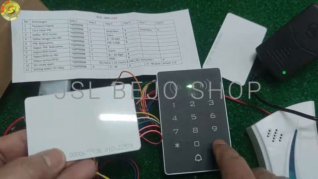 ACCESS CONTROLLER 125KHZ 2.000 USER PROXIMITY CARD ACCESS CONTROL KEYPAD RFID WIEGAND JSL BEJO SHOP смотреть онлайн