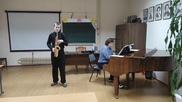 Житлухин Никита (саксофон) Е.Бозза Ария смотреть онлайн
