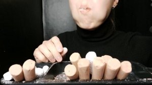 АСМР ~  Батончики "Наслаждение"  Сухой хруст. ASMR ~  Bars "Pleasure"  Dry crunch.