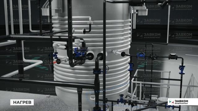 3D ролик для крупнейшей инжиниринговой компании в РФ «Завком-инжиниринг»