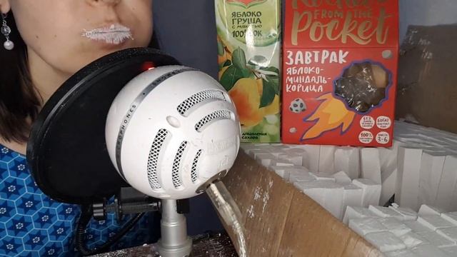 За сколько сжуем эту коробку? \ Mukbahng \ Продолжаем наслаждаться \ Хруст, асмр смотреть онлайн