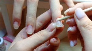 Делаю маникюр подруге 💅 Как я делаю ногти?💓