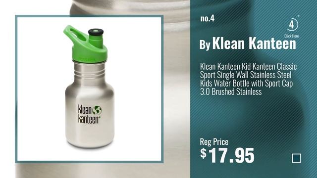 Best Klean Kanteen Water Bottles [2018]: Klean Kanteen Classic Stainless Steel Bottle with Sport смотреть онлайн