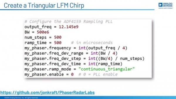 Drone Tracking Radar Part 3 FMCW Radar