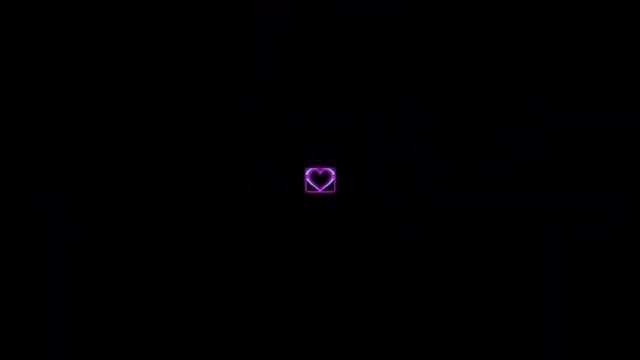Love, Romantic, Relaxing Pink and Blue Diamond neon Hearts motion background💗💙Wallpaper смотреть онлайн