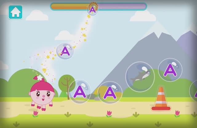 Алфавит малышарики. Буква А.