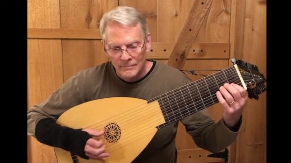 Greensleeves on baroque lute, Daniel Estrem