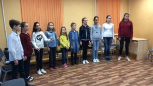 «Будь со мной святая Вера» ф-но, муз.Е.Крылатова, сл.Ю.Энтина «Голоса Коломны» педагог И.Ильина