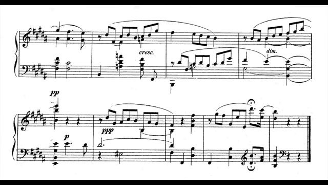 Scriabin - Prelude, Op. 2, No. 2 in B Major смотреть онлайн