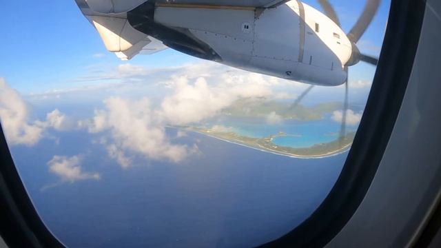 Flight from Tahiti to Bora Bora смотреть онлайн