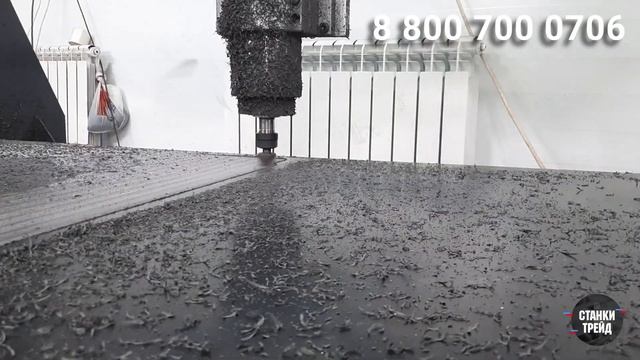 Фрезеровка вакуумного стола для фрезерного станка с ЧПУ смотреть онлайн