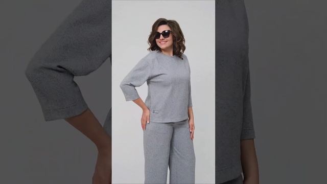 Костюм EVA GRANT Модель 222 серые штришки смотреть онлайн