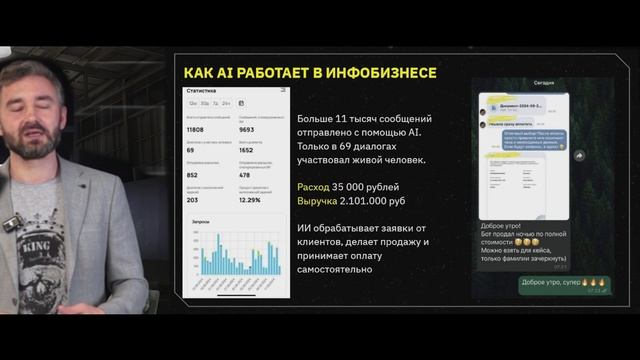 Нейропродавец продал за ночь онлайн курс на несколько миллионов рублей. смотреть онлайн