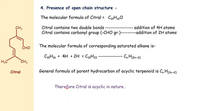 Natural Products : Terpenoids : Citral : Structure determination смотреть онлайн