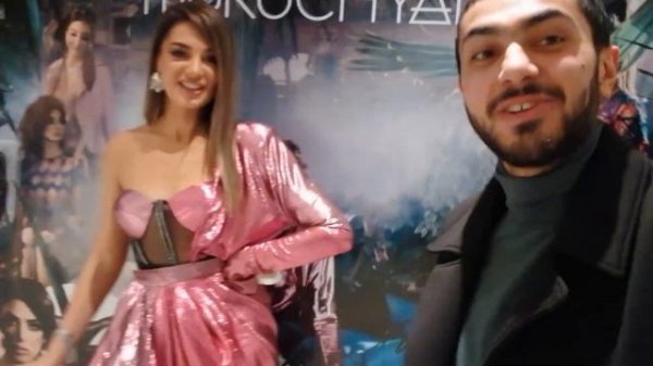 Իվետա Մուկուչյանի "Հայաստանի աղջիկներ" տեսահոլովակի շնորհանդեսին (Hayk Starslife)