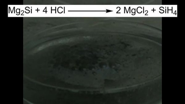Magnesiumsilicid und Monosilan