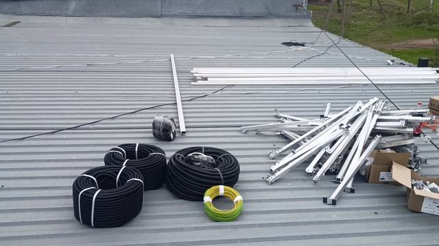 Приступаем к монтажу солнечной станции 30 кВт/час смотреть онлайн