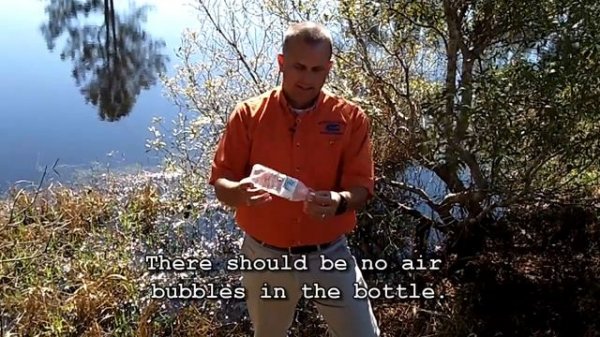 How to Take a Pond Water Sample