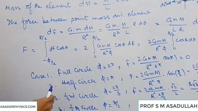 GRAVITATION Lecture 7 | Class 11 Physics | S M Asadullah смотреть онлайн