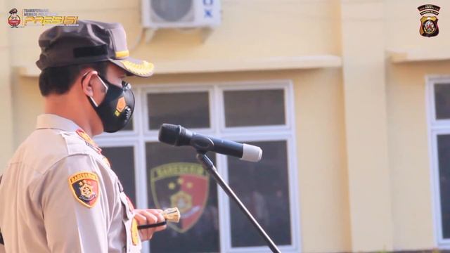 " APEL PAGI " TEGAS KAPOLRES OKI UNTUK MEMATUHI PROTOKOL KESEHATAN смотреть онлайн