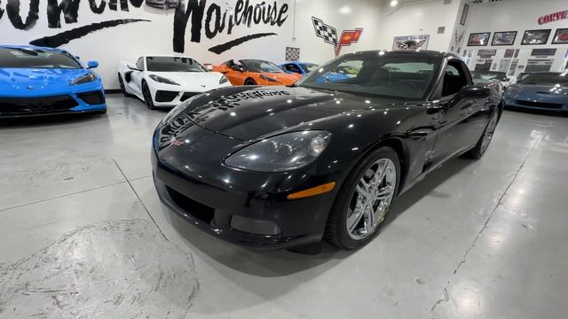 2009 Chevrolet Corvette Black Coupe 6-Speed смотреть онлайн