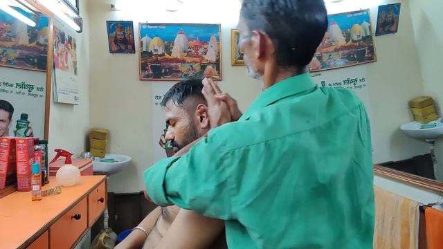 Best Ever Head Massage With Neck Cracking By Manoj Master | Indianbarber | ASMR