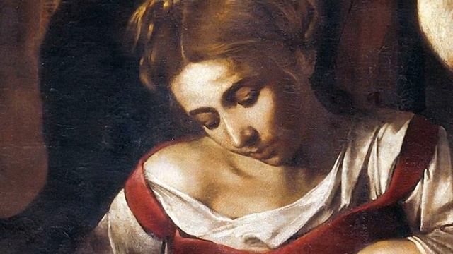 Simbologia della Natività con i santi Lorenzo e Francesco - Caravaggio - I SIMBOLI NELL’ARTE смотреть онлайн