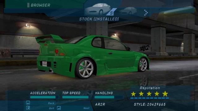 Need for Speed: Underground — Dodge Neon (Jackie) смотреть онлайн