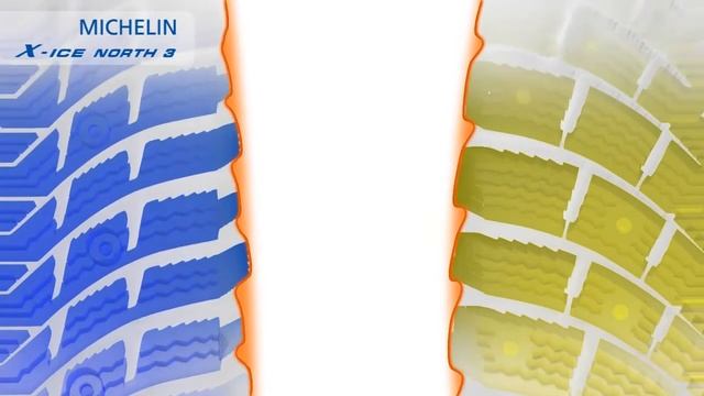 MICHELIN X-Ice North 3 | Технология Step in Step out смотреть онлайн