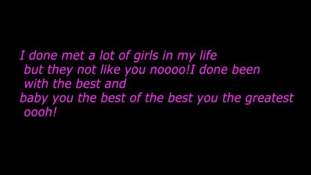 CHRIS BROWN FT ESTER DEAN I LOVE YOU LYRICS VIDEO смотреть онлайн