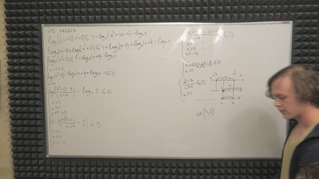 ЛОГНЕРАВЕНСТВО ИЗ РЕАЛЬНОГО ЕГЭ С МАРКОМ