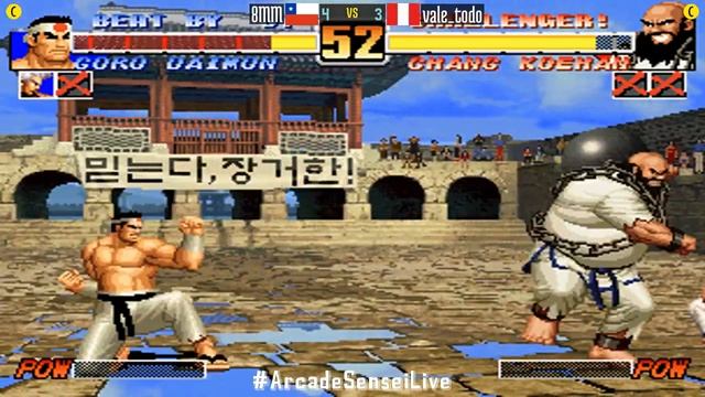 @kof96: 8MM (CL) vs vale_todo (PE) [King of Fighters 96 Fightcade] Nov 1 смотреть онлайн