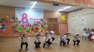 Танец моряков на празднике 8 марта | Старшая группа