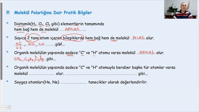 AYT/11.SINIF KİMYA/ÇÖZELTİLER/MOLEKÜL PLARLIĞI VE ÇÖZÜNME OLAYI смотреть онлайн