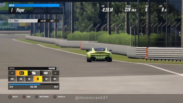 Aston Martin Vantage AMR Time Attack at Monza 1:41:775 - Project Cars 3 смотреть онлайн