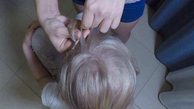 Плетение с высоким пучком на длинные волосы за 5 минут смотреть онлайн