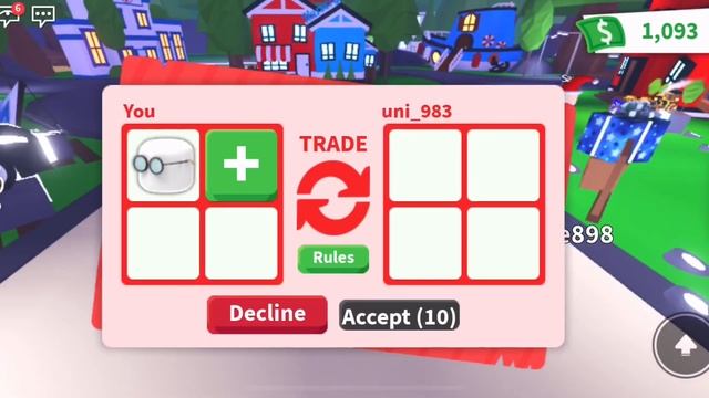 Trading MEGA Neon Fly Ride Dog AND Marshmallow Head Plushie in Roblox Adopt Me DONT GET SCAMMED смотреть онлайн