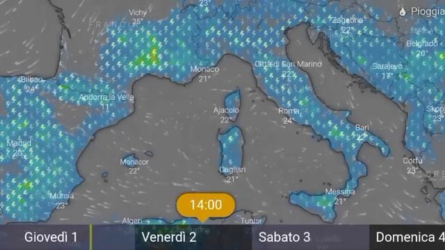 ✖️ ultimo secondo - Le previsioni del tempo in Italia per domani, venerdì 2 giugno 2023 смотреть онлайн