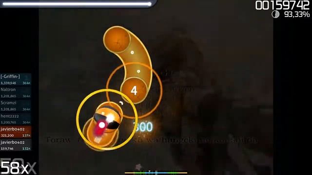 Osu! Attack on Titan Shingeki no Kyojin Opening 1 смотреть онлайн