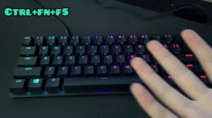 How to change RGB colors/styles on Razer Huntsman Mini!