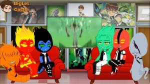 Omnitrix Aliens React To classic Ben 10 transformation | Gacha Club | Full Video