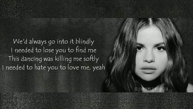 Selena Gomez - Lose You To Love Me (Lyric Video) смотреть онлайн