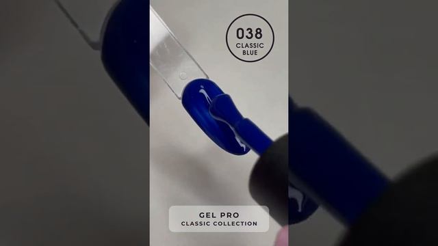 GEL PRO, тон 038 classic blue, Гель-лак для ногтей, 12мл смотреть онлайн