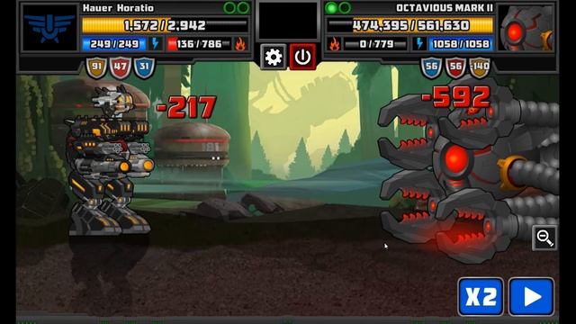HOW TO ATTACK TITAN OCTAVIOUS MARK ( II ) - Super Mechs смотреть онлайн