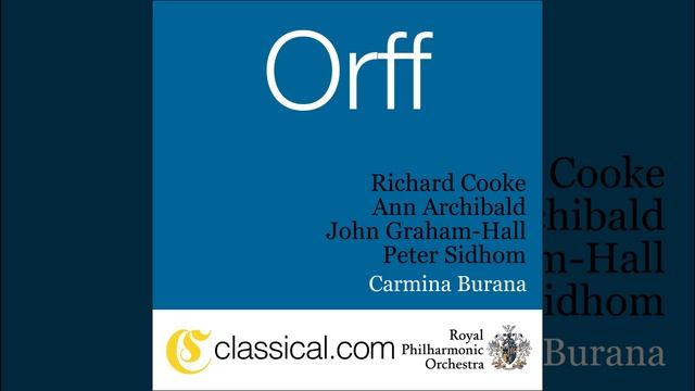 Carmina Burana - Fortune plango vulnera смотреть онлайн