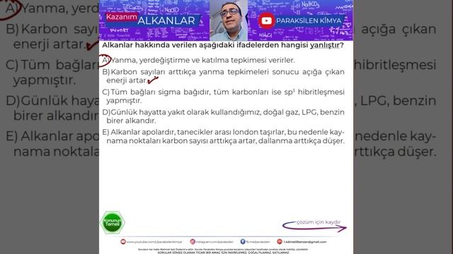 İnstagram 5Soru=1Konu - Alkanlar смотреть онлайн