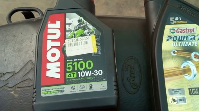 Castrol Power 1 Ultimate Vs Motul 5100 | Fully Synthetic Engine Oil Vs Semi Synthetic Engine Oil.