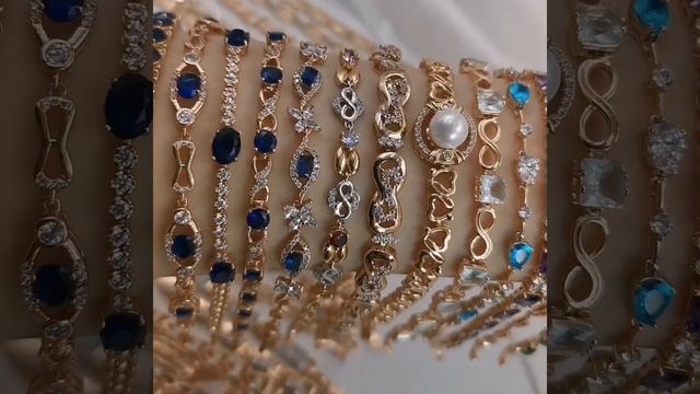 Позолоченные браслеты. Медицинское золото. Качество люкс. Длина-17см. Цена-990р-1290р #браслет смотреть онлайн