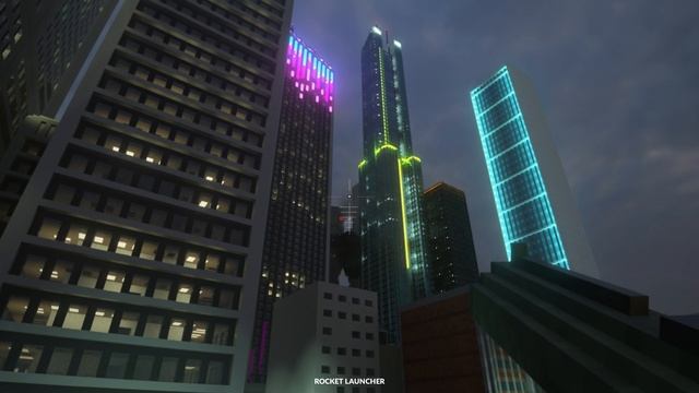 destruindo uma cidade do cyberpunk no teardown! смотреть онлайн
