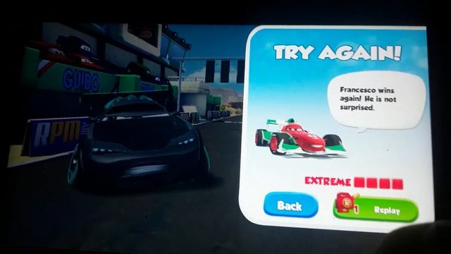 Cars Fast As Lightning Neon Boost Vs Francesco Bernoulli Extreme Fast Racing